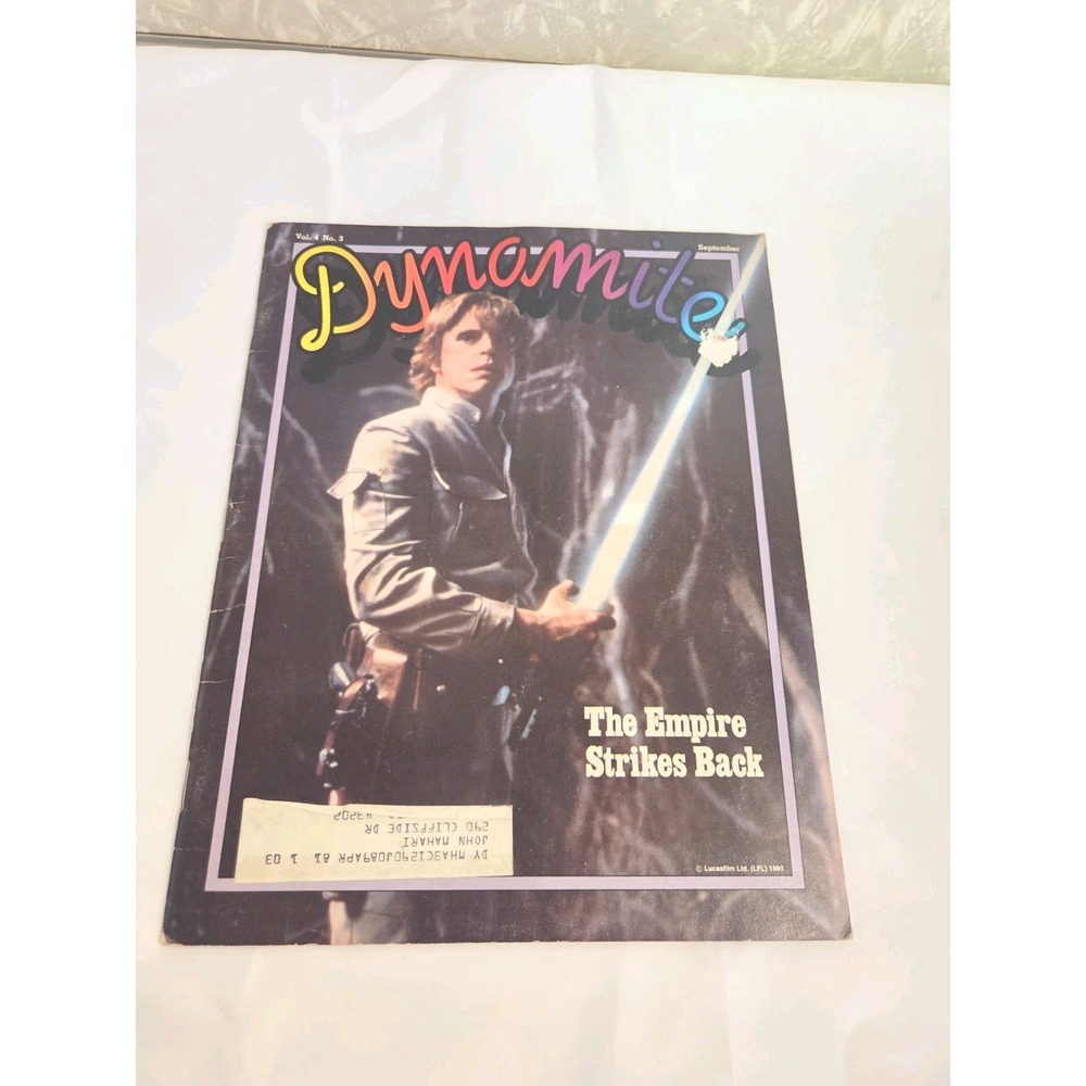 Dynamite Magazine 1980 No. 76 Star Wars The Empire Strikes Back NO STICKERS KISS